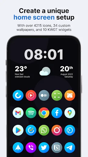 Скриншоты Hera Icon Pack: Circle Icons