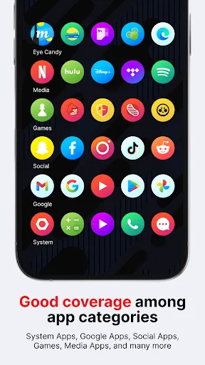 Скриншоты Hera Icon Pack: Circle Icons