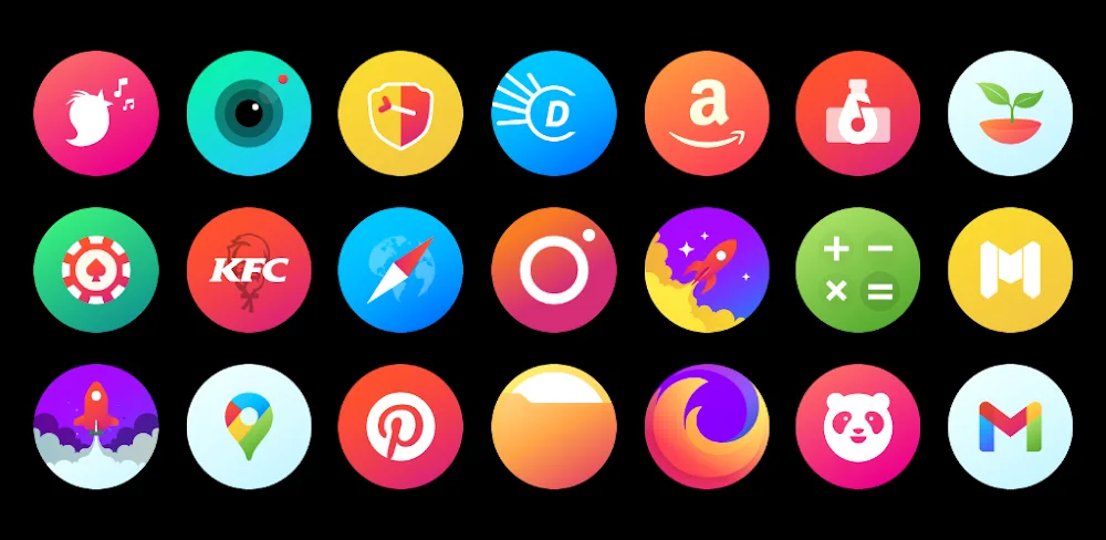 Hera Icon Pack: Circle Icons