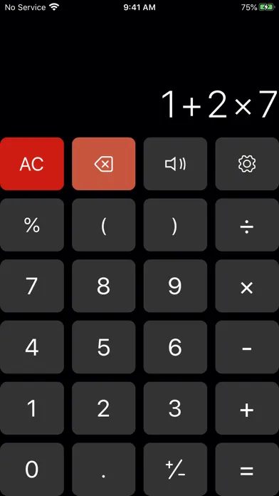 Zrzuty ekranu Calculator - CalcRight