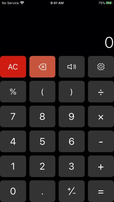 Zrzuty ekranu Calculator - CalcRight