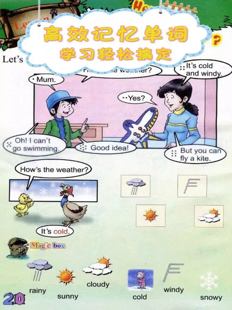 Capturas de tela do 双语点读机-川教版小学英语全集 iPad 