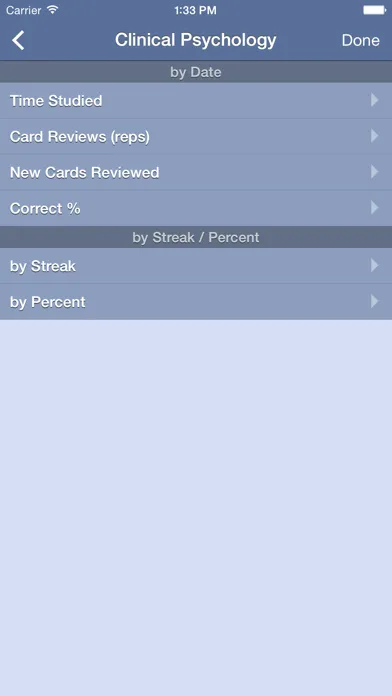 Screenshot di Clinical/Developmental/Social