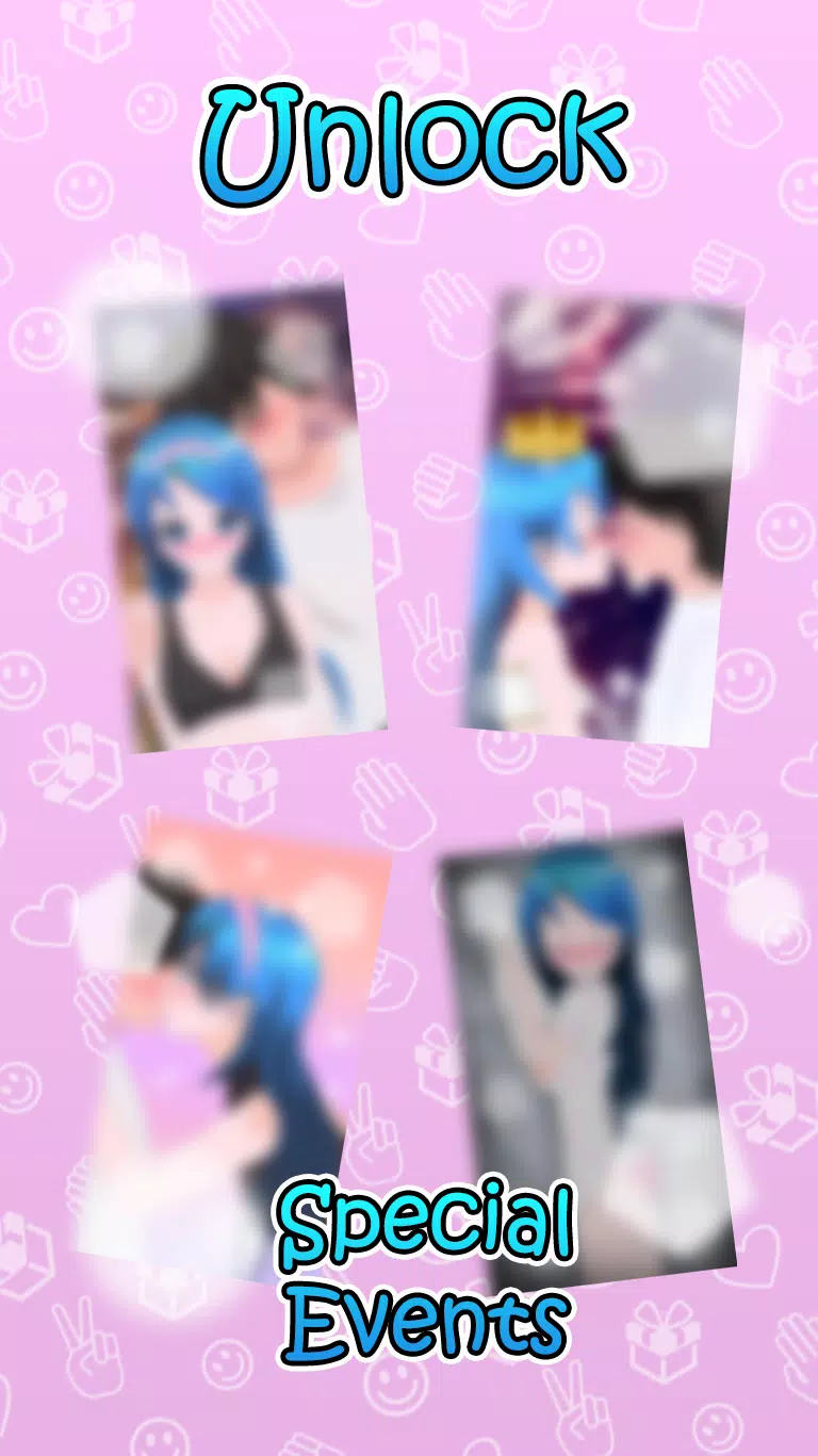 Tangkapan layar Rock Paper Scissors Sexy Anime