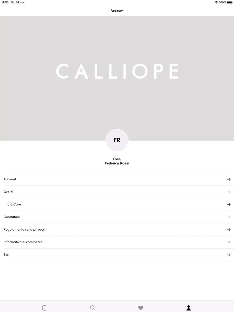 Скриншоты Calliope iPad 