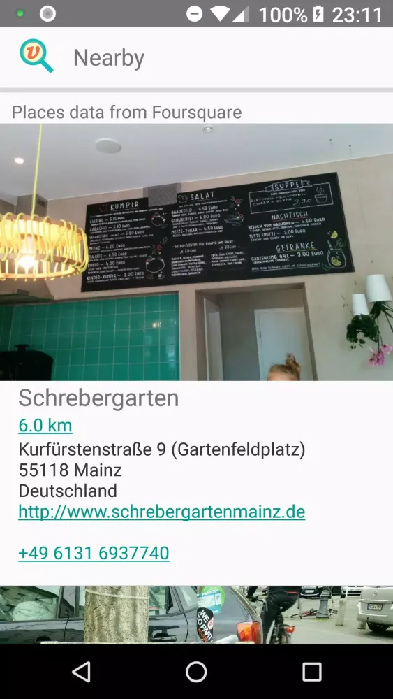 Vegan search engine vegi.style Screenshots