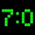 Animated Digital Clock-7