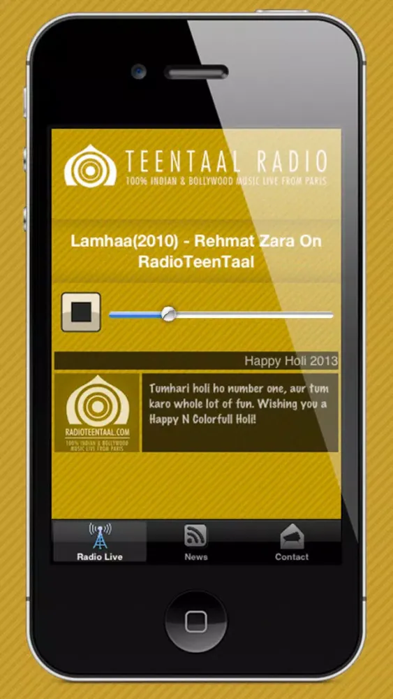 Capturas de pantalla de Radio TeenTaal