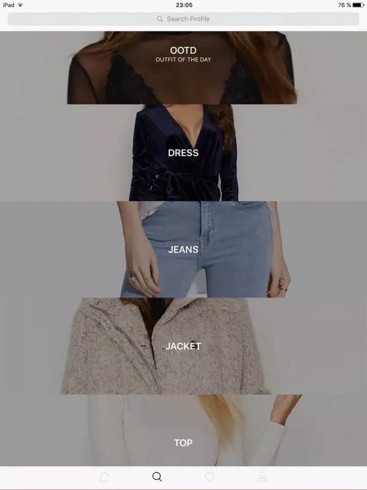 Zrzuty ekranu Stylewish - Shoppable Outfits iPad 