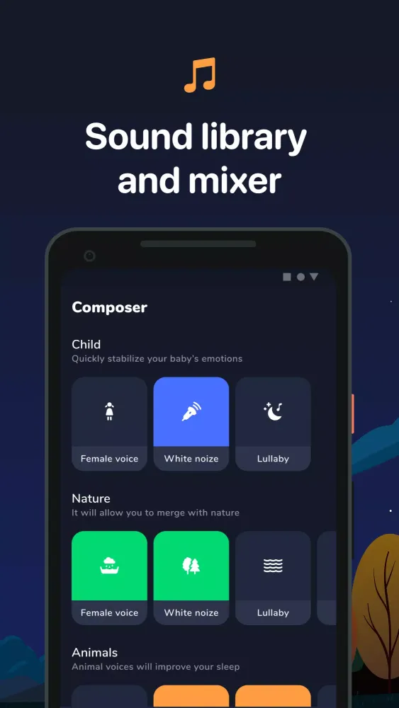 صور Healthy sleep: Relax Sounds, M