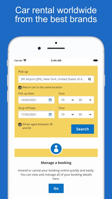Rent car rental Screenshots