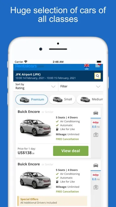 Rent car rental應用截圖