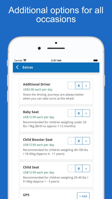 Rent car rental Screenshots