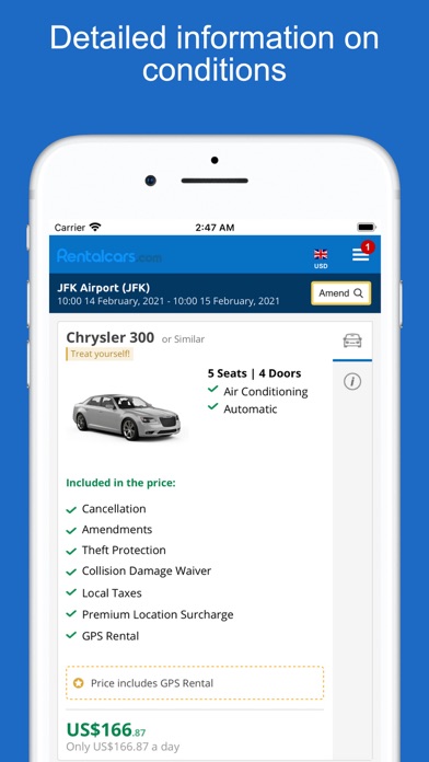 Rent car rental Screenshots