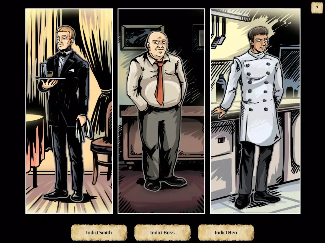 CrimeStory - In the restaurant iPad  স্ক্রিনশট