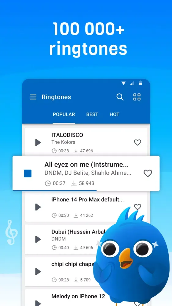 Music Ringtones & Alarm Sounds Screenshots