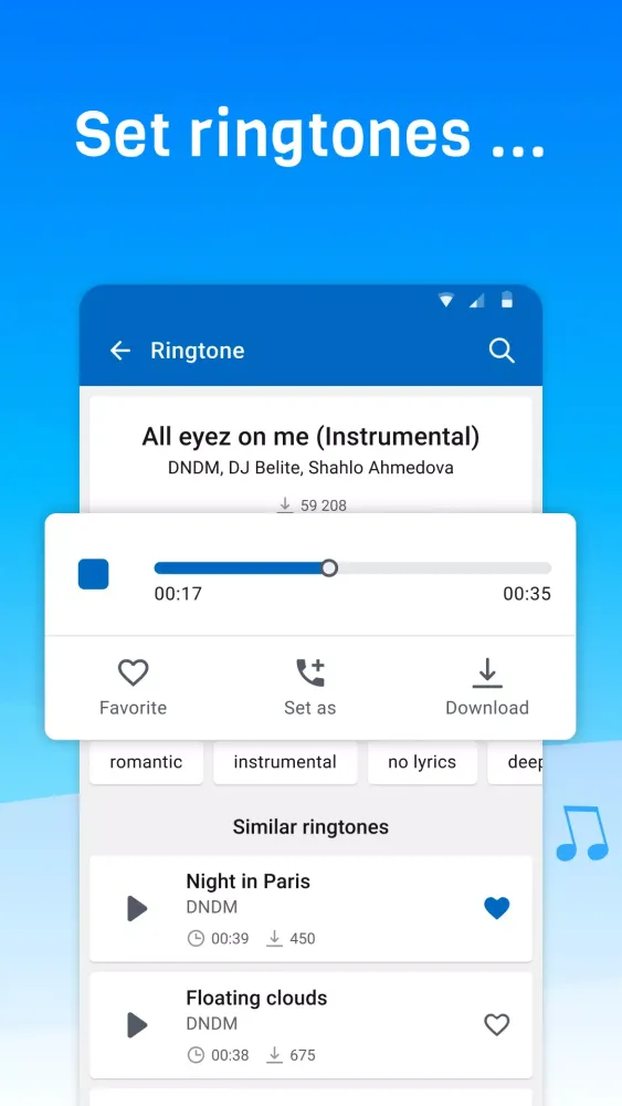 Music Ringtones & Alarm Sounds Screenshots