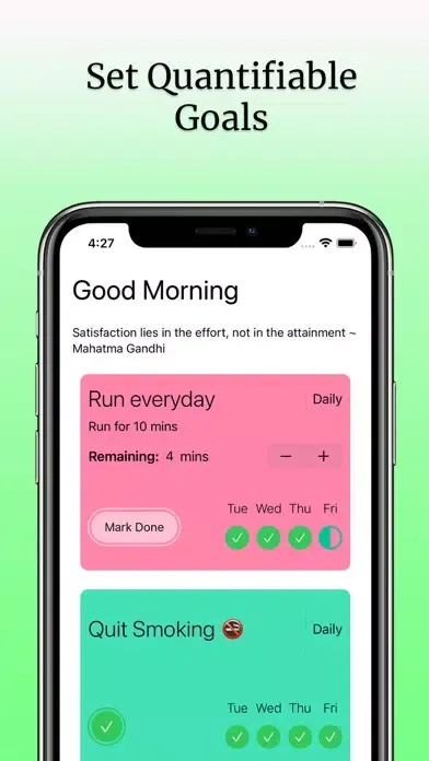 Daily Habit Planner & Tracker स्क्रीनशॉट