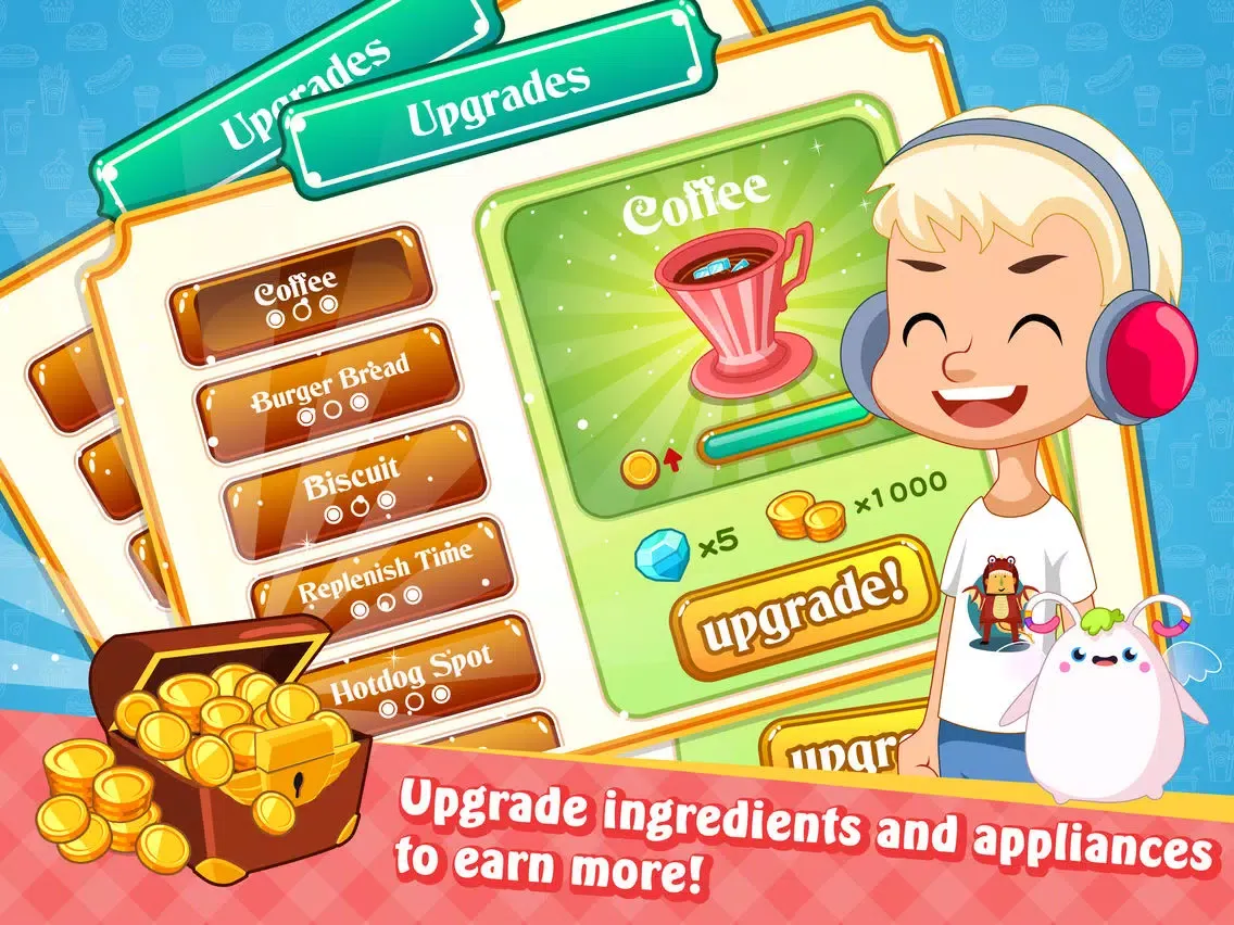 Burger Hotdog Stand iPad  স্ক্রিনশট