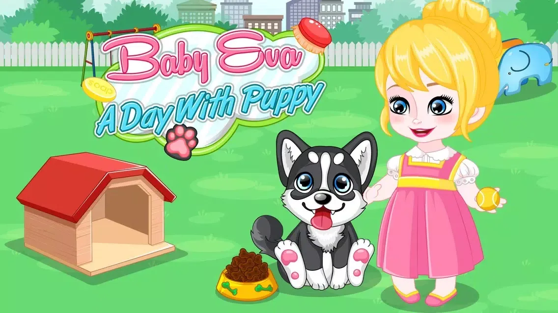 Tangkapan skrin Baby Anna A Day with Puppy