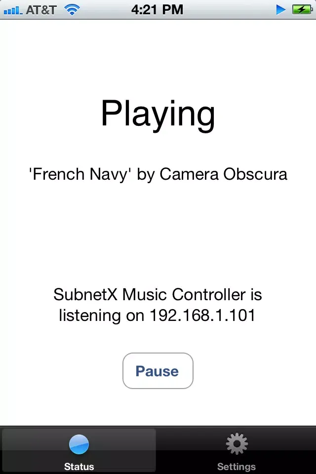 SubnetX Music Controller 스크린샷