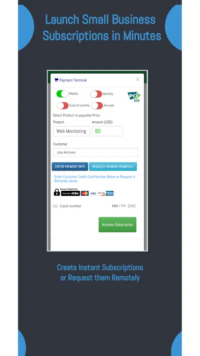 Ảnh chụp màn hình của Subscription Manager Invoicer
