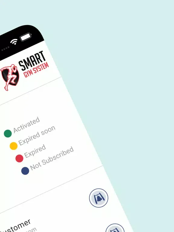 Smart Gym System - Trainer iPad  Ekran Görüntüleri