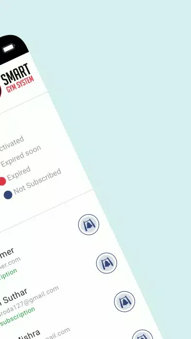 Smart Gym System - Trainer Ekran Görüntüleri