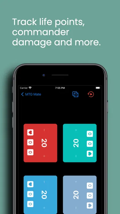 Tangkapan layar MTG Mate - Magic Life Counter