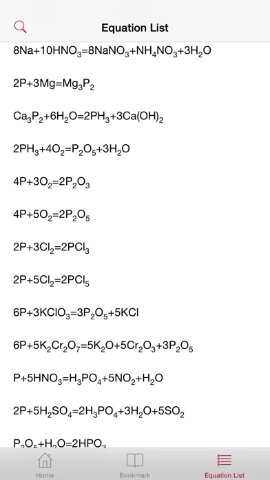 Ảnh chụp màn hình của Balance Chemical Equation