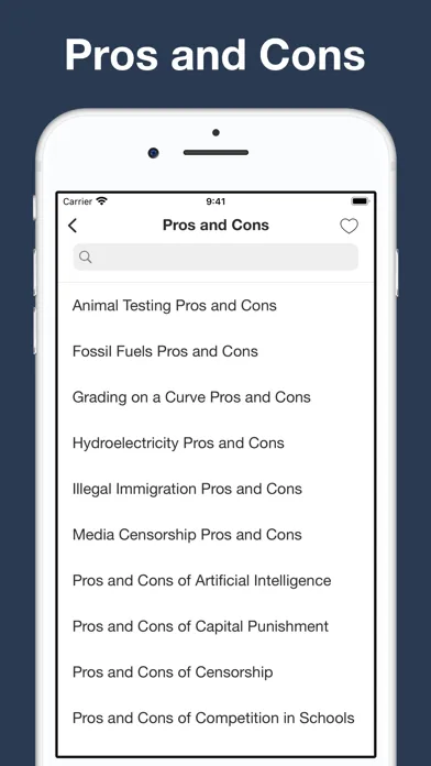 Screenshot di Essay writing materials