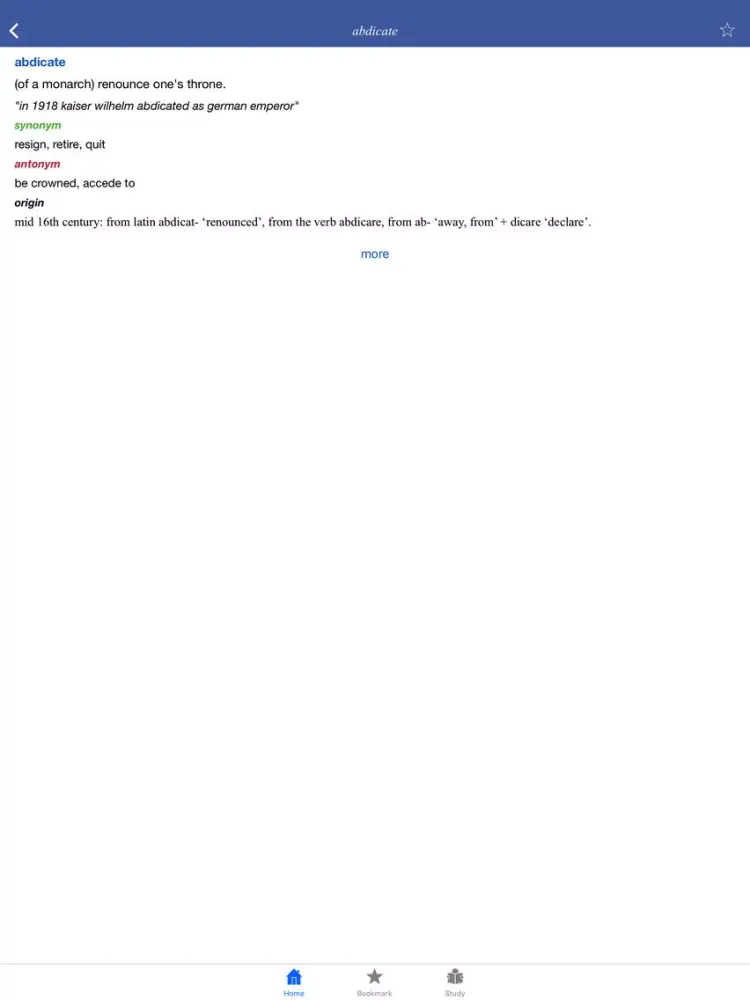 Ảnh chụp màn hình của Word list for GMAT - quiz, flashcard and match game iPad 