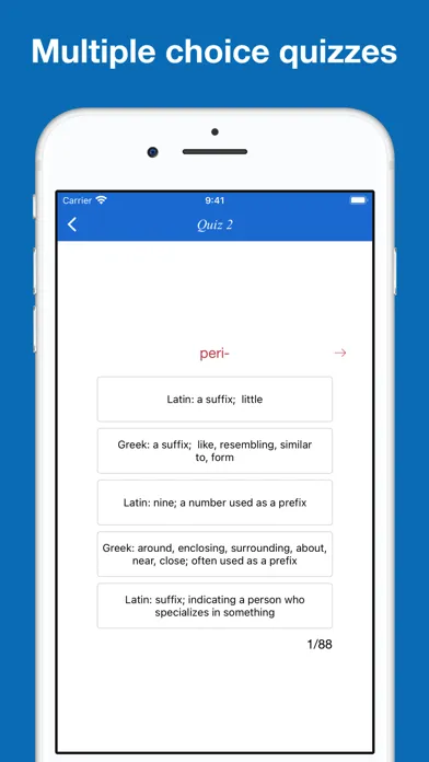English Prefixes & Suffixes স্ক্রিনশট