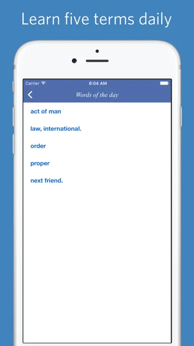 Ảnh chụp màn hình của Law Dictionary - Bouvier