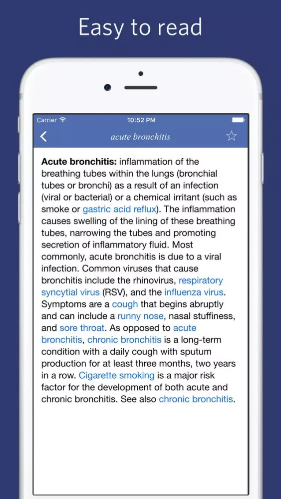 Medical dictionary - Advanced スクリーンショット