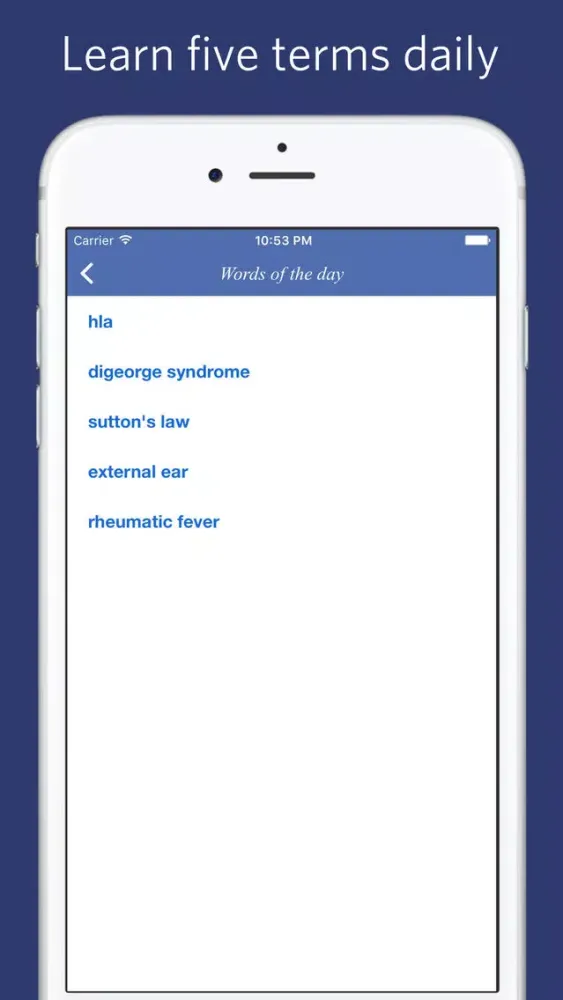 Medical dictionary - Advanced スクリーンショット