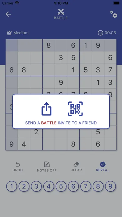 Captures d'écran de Sudoku Frenzy - Multiplayer