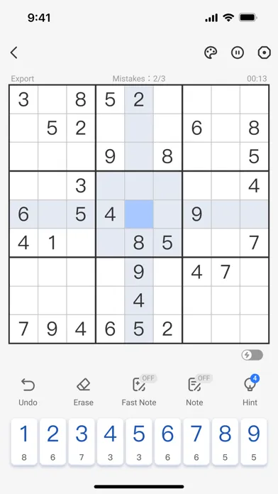 Sudoku : Daily Fun Puzzle Game Ekran Görüntüleri