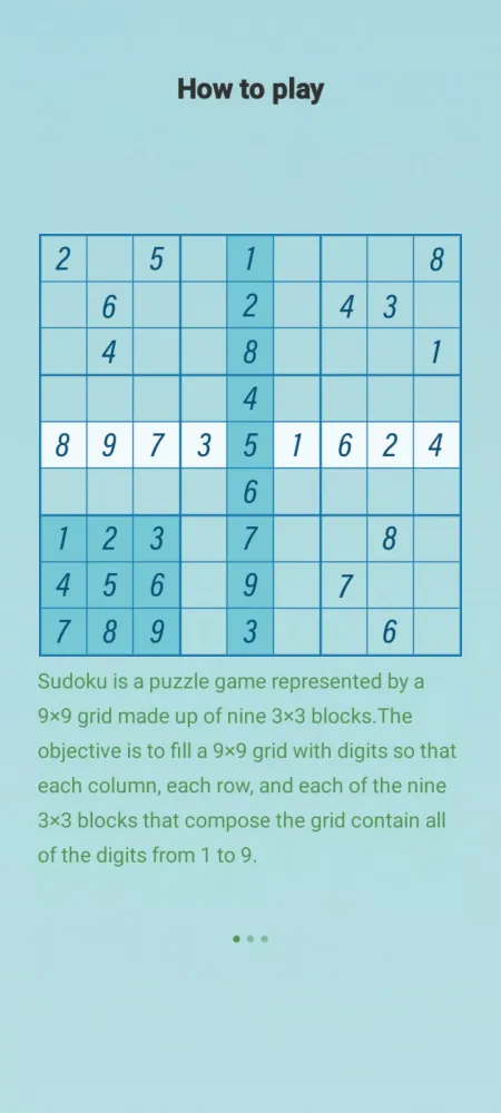 Sudoku應用截圖