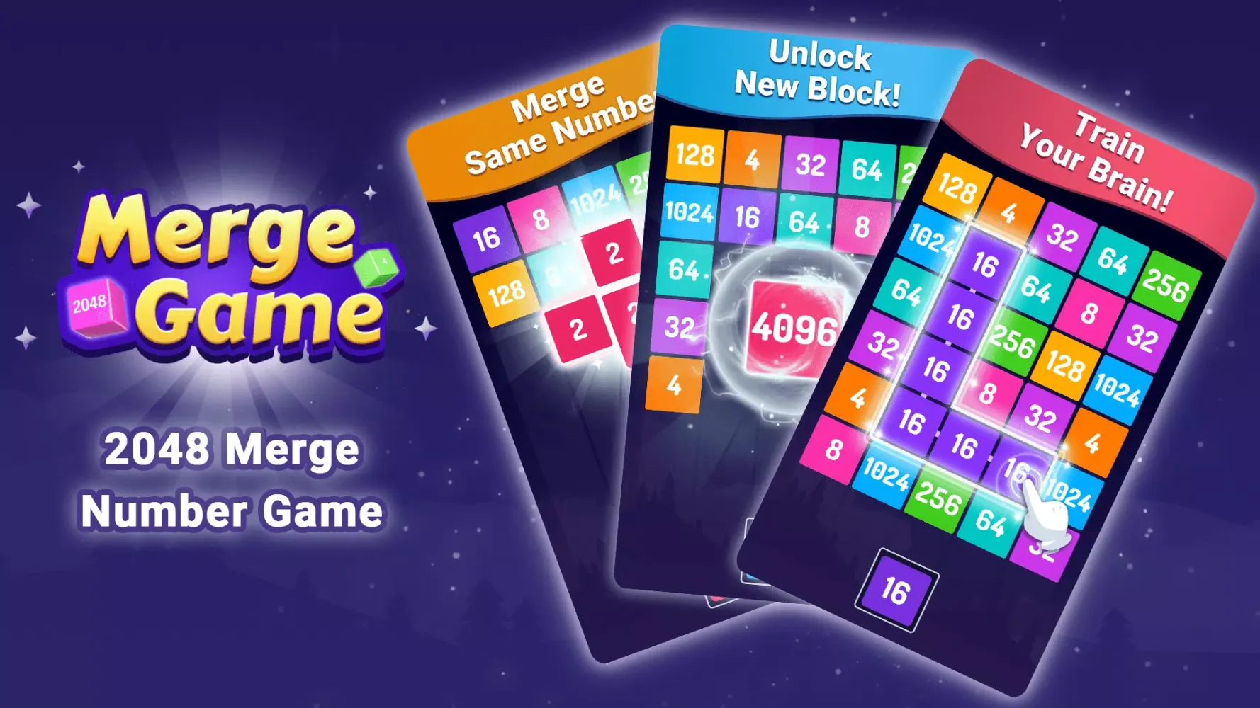 Merge Game: 2048 Number Puzzle Screenshots