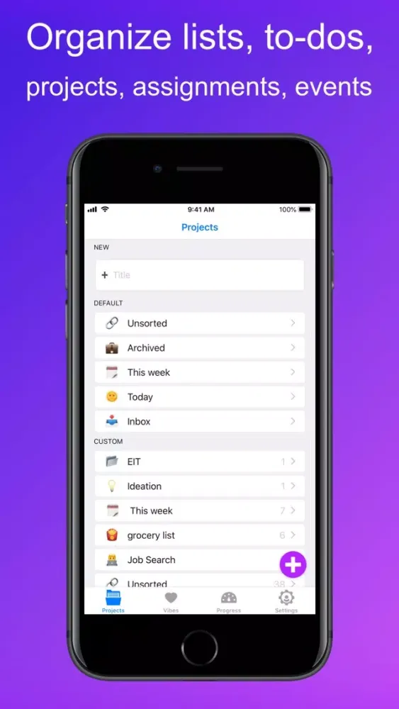 Daily Vibes + Organize Plan Do স্ক্রিনশট