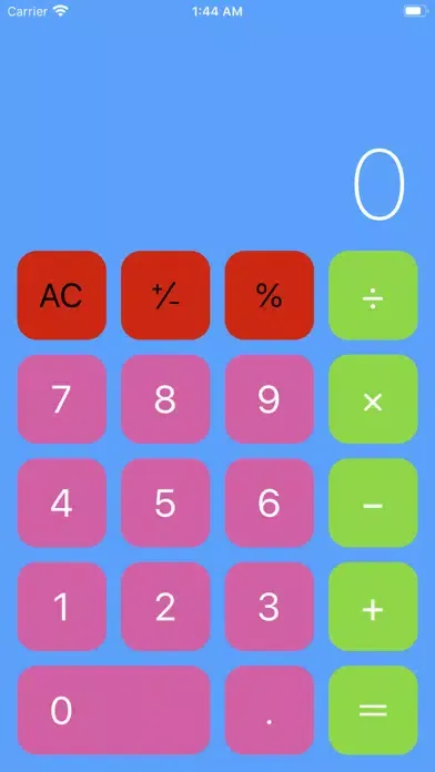 Tangkapan skrin Custom Calculator - make it!