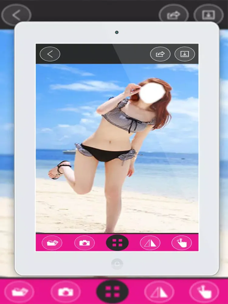 Bikini Gitl Photo Suit Editor And Face Change : Photo Bikini Shoot + Selfie iPad  স্ক্রিনশট