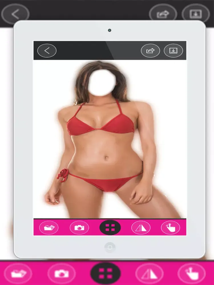 Bikini Gitl Photo Suit Editor And Face Change : Photo Bikini Shoot + Selfie iPad  স্ক্রিনশট
