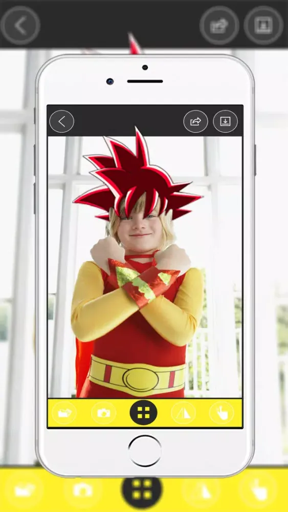 Super Saiyan Camera Suit : latest And New Photo Montage With Own Photo Or Camera pro 스크린샷