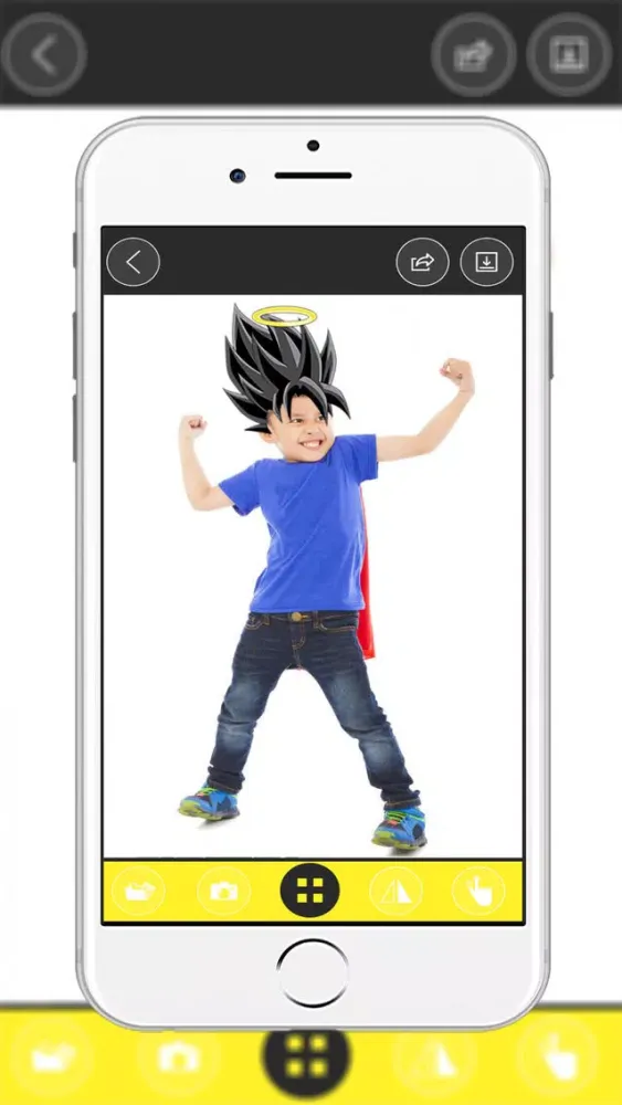 Super Saiyan Camera Suit : latest And New Photo Montage With Own Photo Or Camera pro 스크린샷