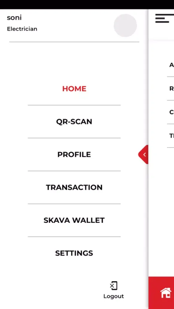 ภาพหน้าจอของ Skava Electrician