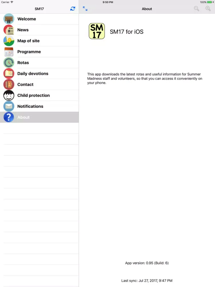 SM17 iPad  स्क्रीनशॉट
