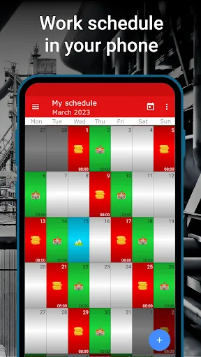 Capturas de pantalla de WorkOrg: Shift Schedule