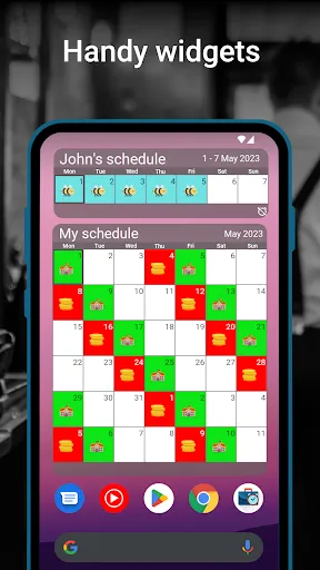 Capturas de pantalla de WorkOrg: Shift Schedule